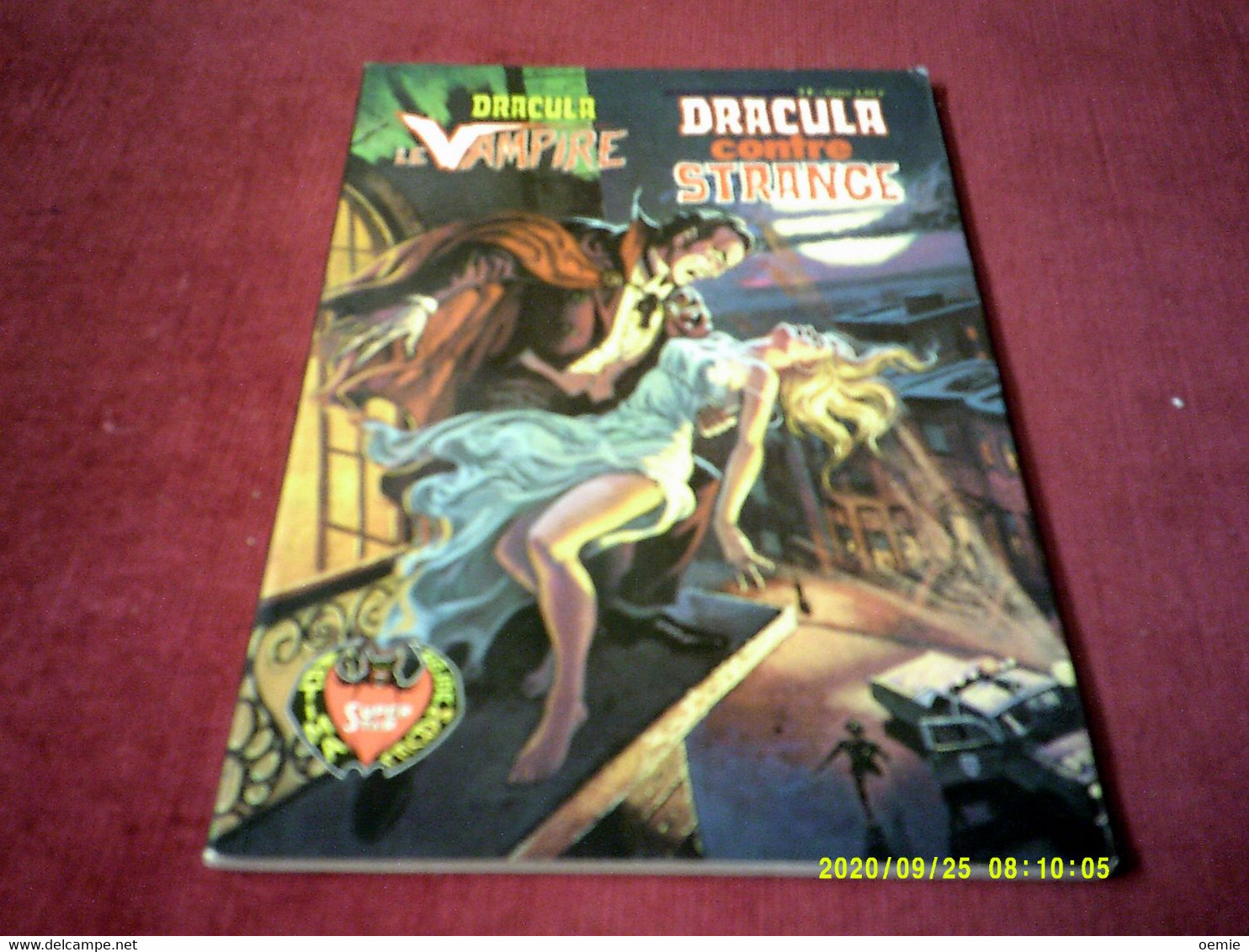 DRACULA LE VAMPIRE  N° 1   DRACULA CONTRE STRANGE - Dracula