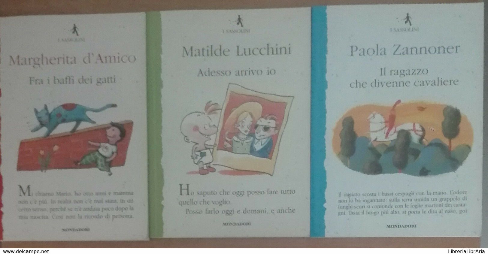 Adesso Arrivo Io; Il Ragazzo Che Divenne Cavaliere; Fra I Baffi Dei Gatti - A - Enfants Et Adolescents