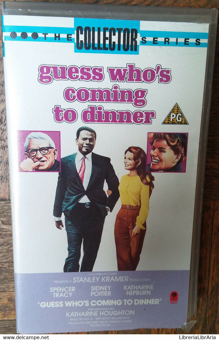 Guess Who's Coming To Dinner - Columbia Pictures - VHS - R - Lotti E Collezioni