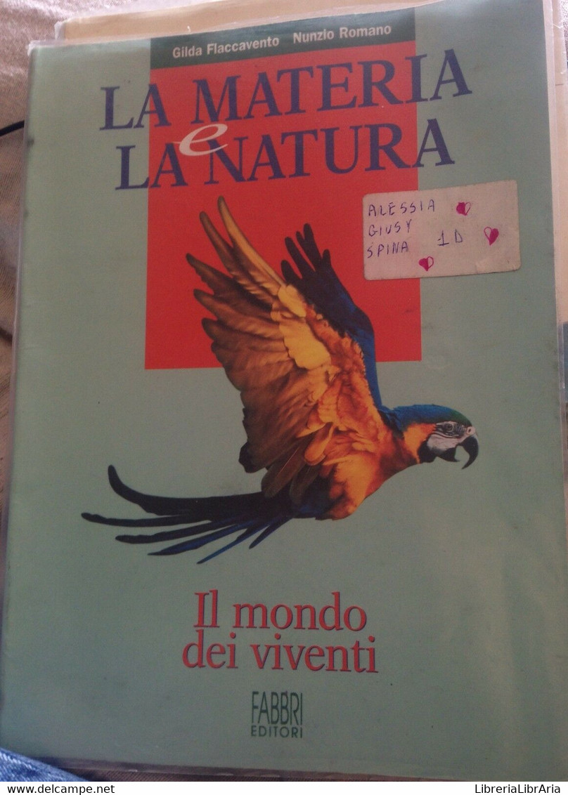 La Materia E La Natura - Nunzio Romano - Fabbri - 1998 - M - Teenagers