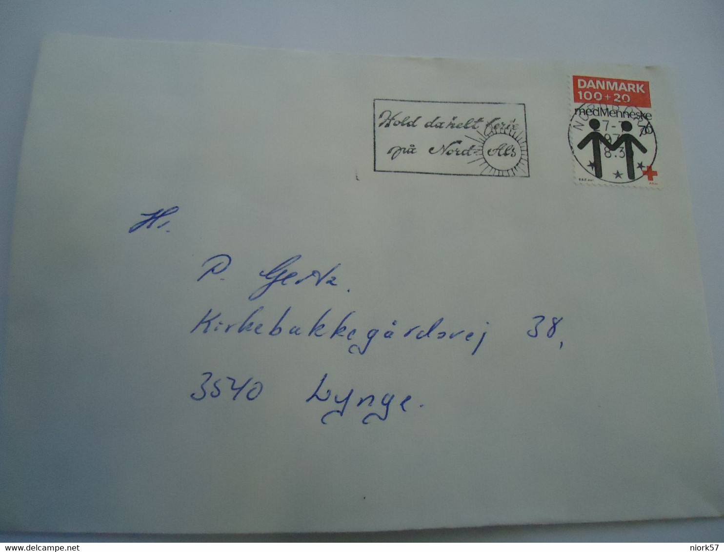 DENMARK COVER 1977   RED CROSS - Maximumkaarten