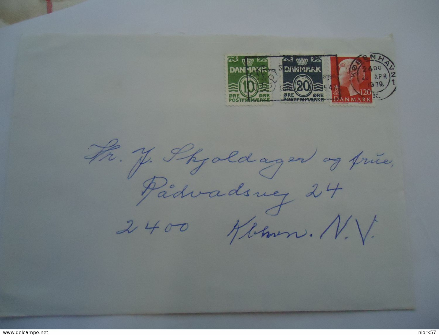 DENMARK COVER  1979  FLAG - Maximumkarten (MC)