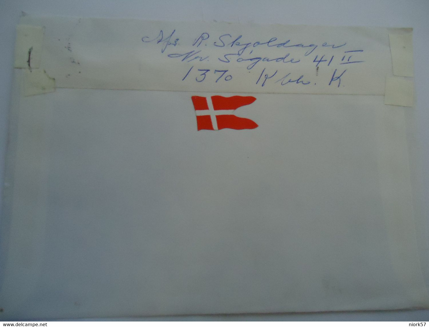 DENMARK COVER  1979  FLAG - Tarjetas – Máximo