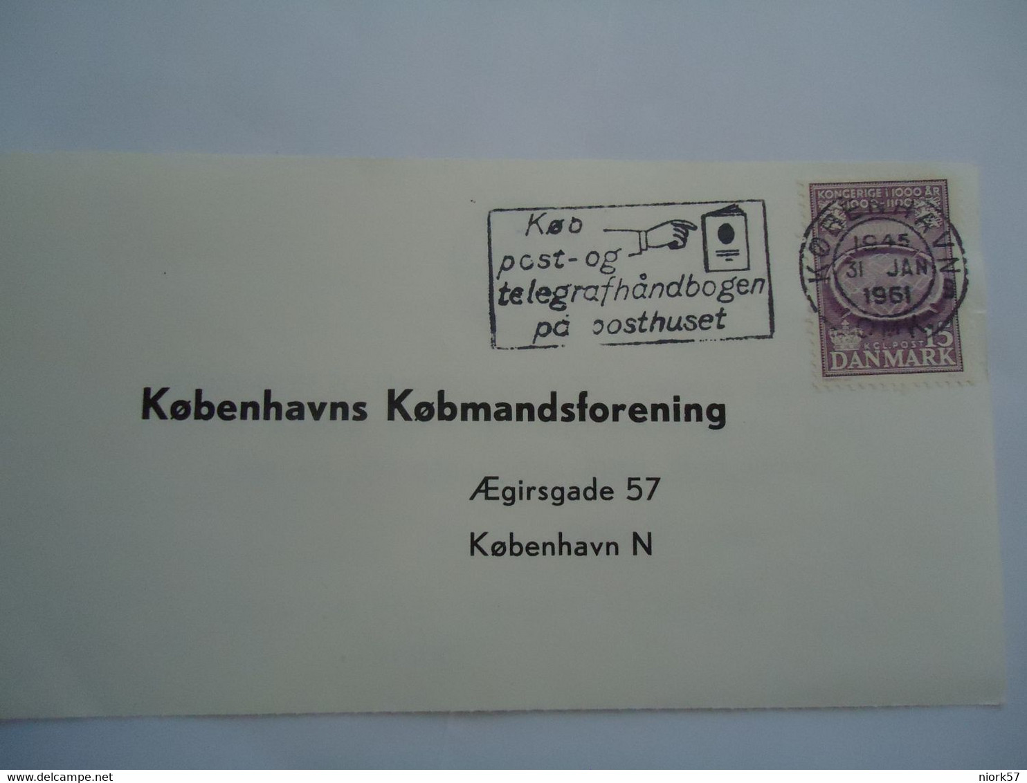 DENMARK SHEET 1961 2 SCAN - Maximum Cards & Covers