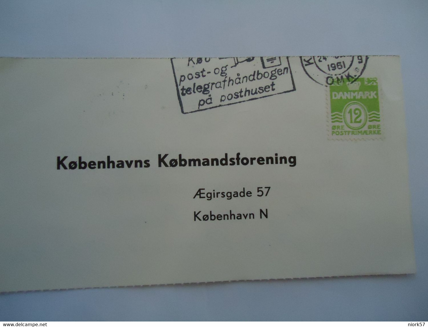 DENMARK SHEET 1961 2 SCAN - Maximum Cards & Covers