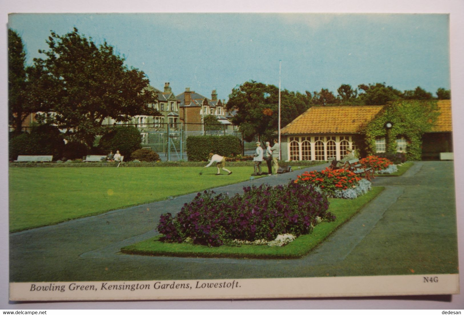 Cpa Bowling Green Kensington Gardens Lowestoft VRA14 - Lowestoft