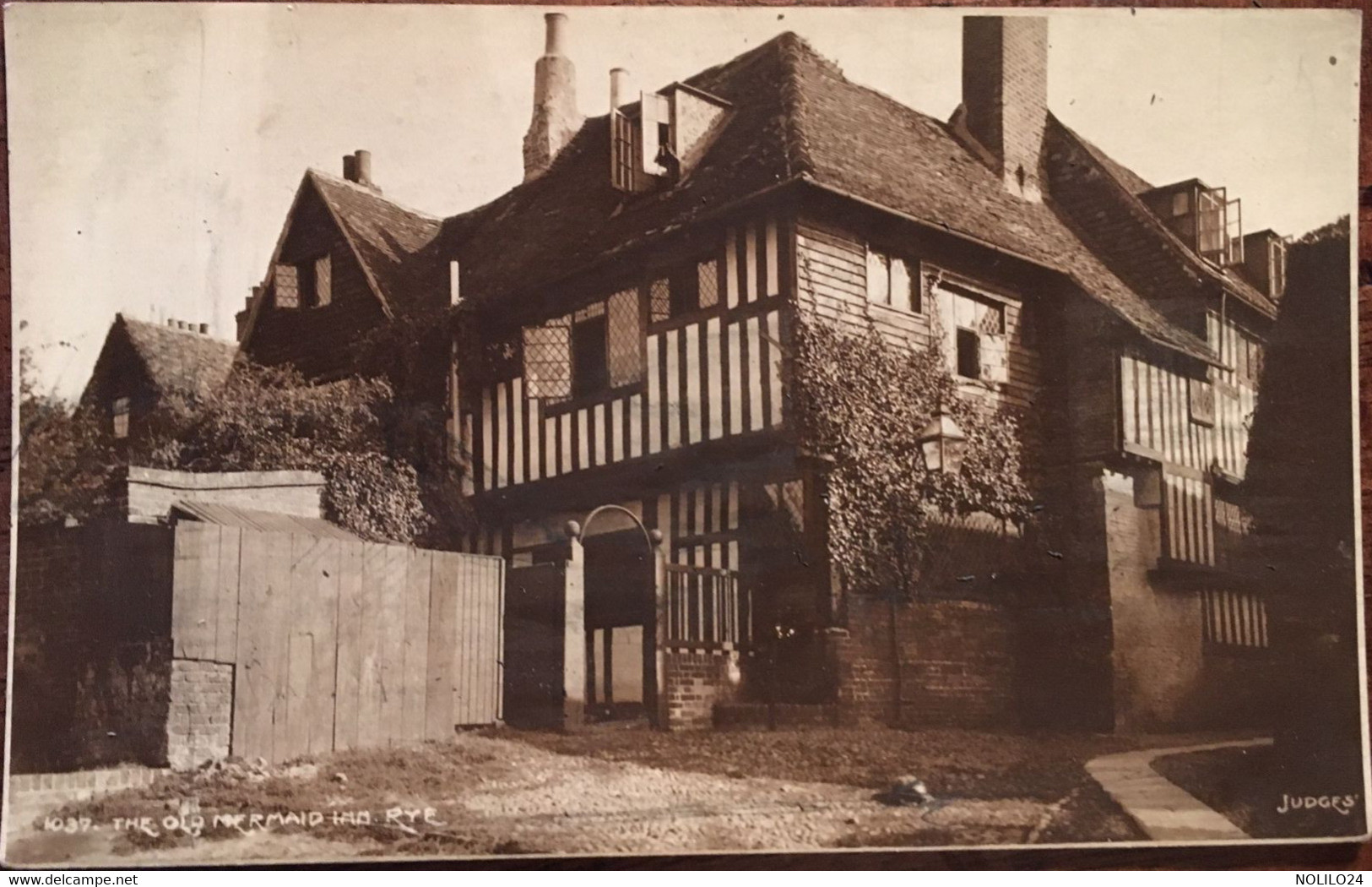 Cpa, THE OLD MERMAID INN, RYE, Pub Judges, Non écrite, ROYAUME-UNI UK - Rye