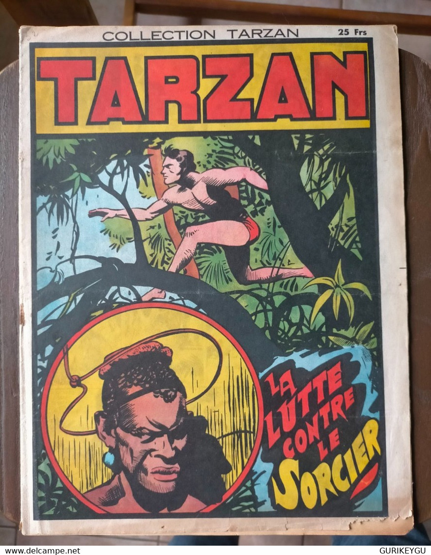 TARZAN N° 32  Editions Mondiales 1947 La Lutte Contre Le Sorcier - Tarzan