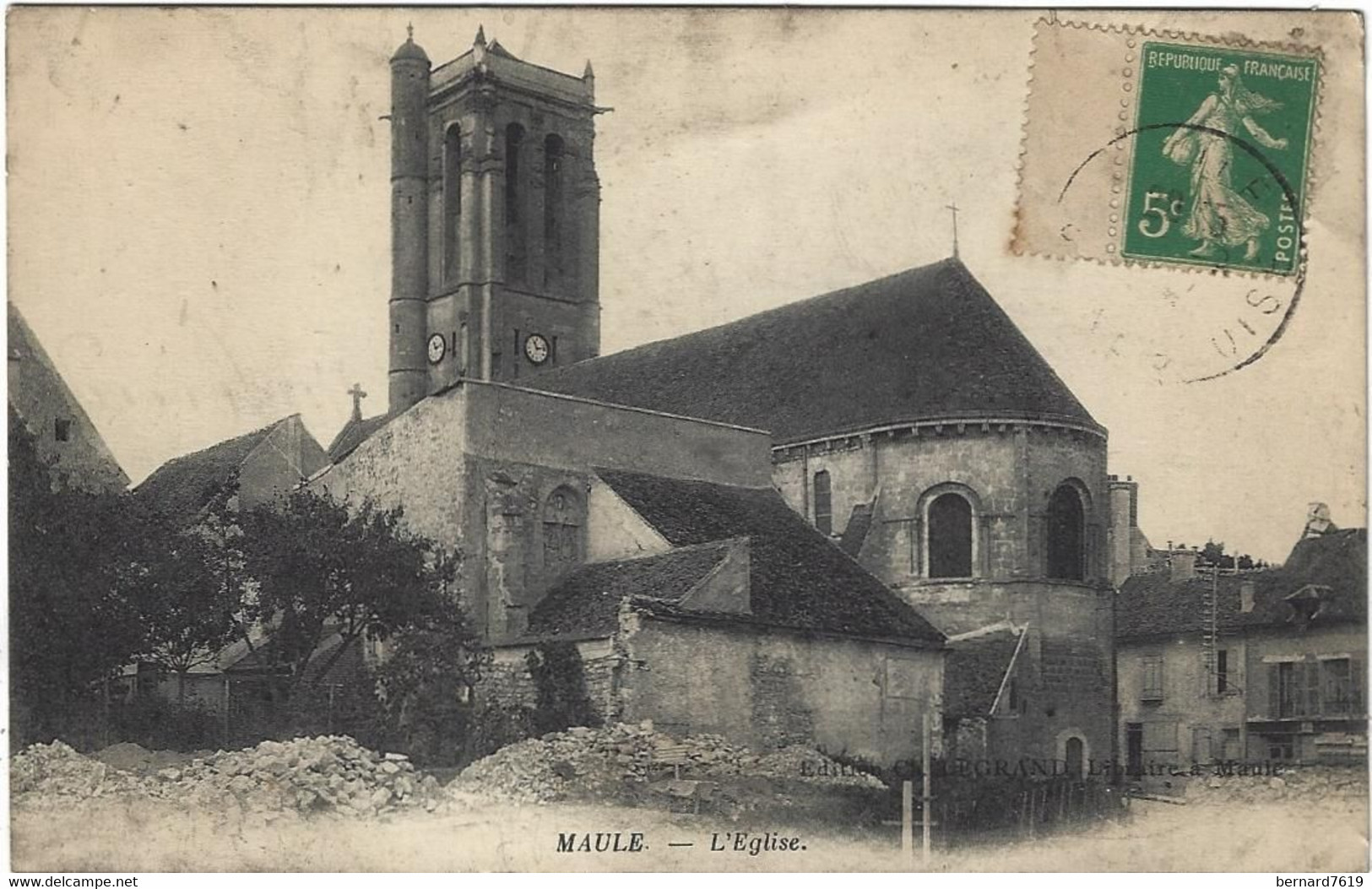 78    Maule  -   Eglise Saint Nicolas - Maule