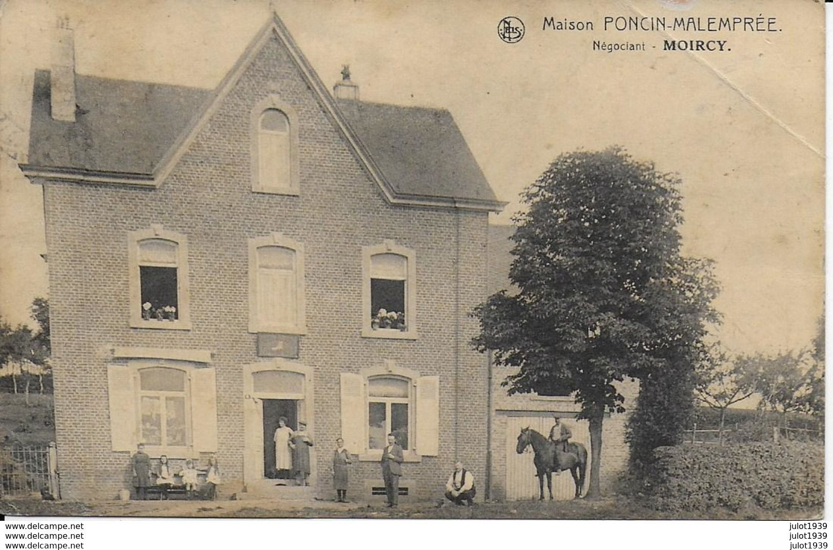 MOIRCY ..-- Maison PONCIN - MALEMPREE . Vers KINKEMPOIS . Voir Verso . - Libramont-Chevigny