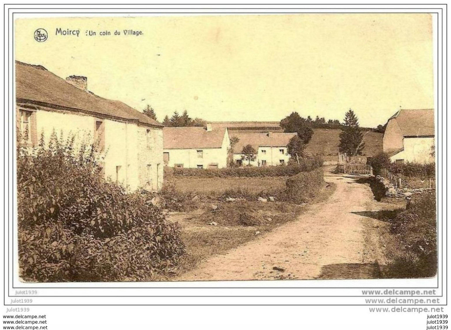 MOIRCY ..-- Un Coin Du Village . 1921 Vers LIEGE ( Mme SAUVENERE ? ) . Voir Verso. - Libramont-Chevigny