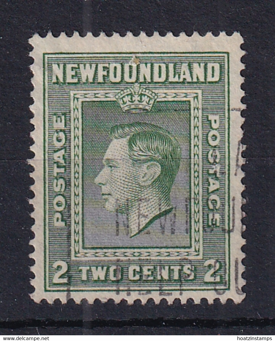 Newfoundland: 1938   KGVI    SG268   2c   [Perf: 13½]   Used - 1908-1947