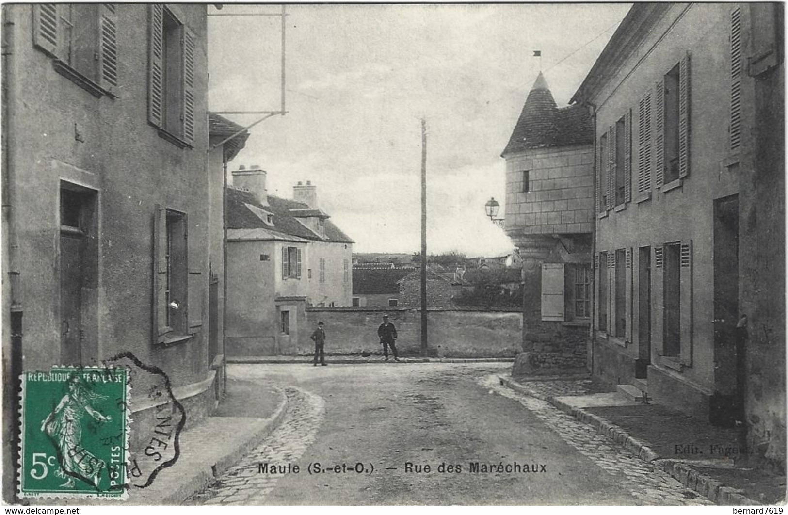 78    Maule  -  Rue Des Marechaux - Maule