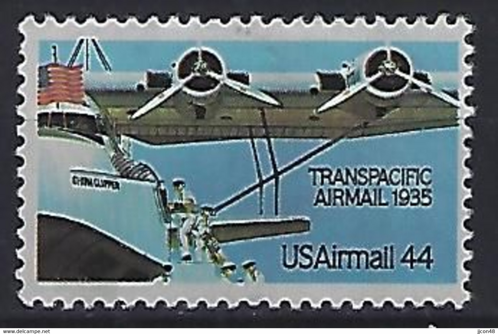 USA  1985  Transpacific Airmail  (o) Mi.1727 - 3a. 1961-… Used