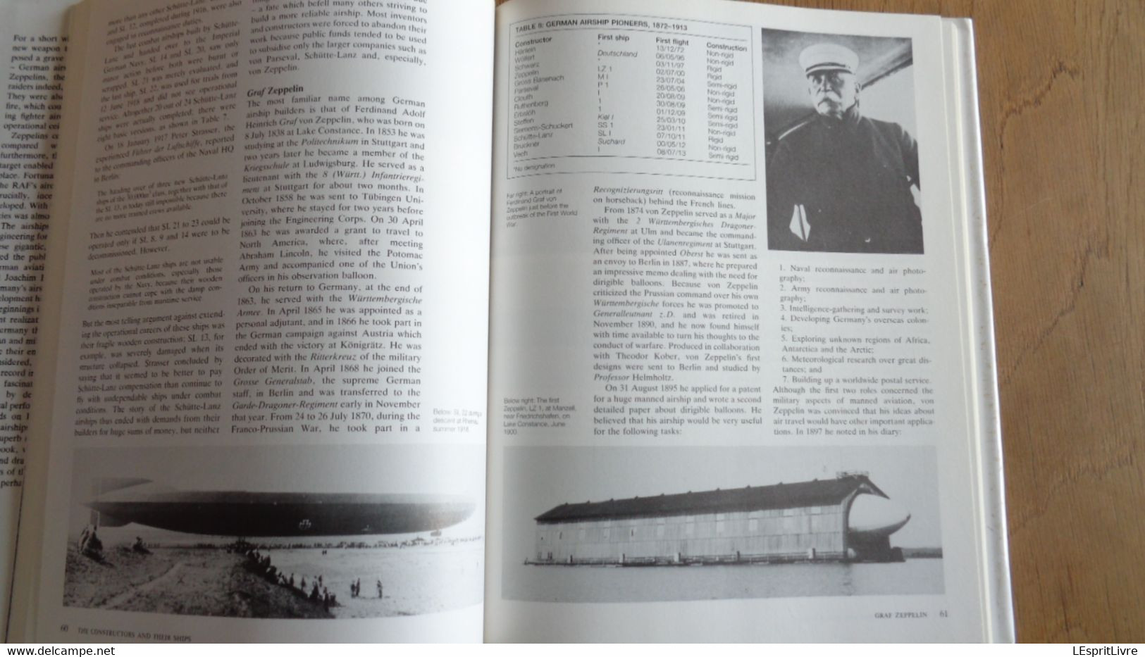 ZEPPELIN The German Airship Story Dirigeables LZ 127 War Guerre Graf Zeppelin Ship Aéronautique Crash