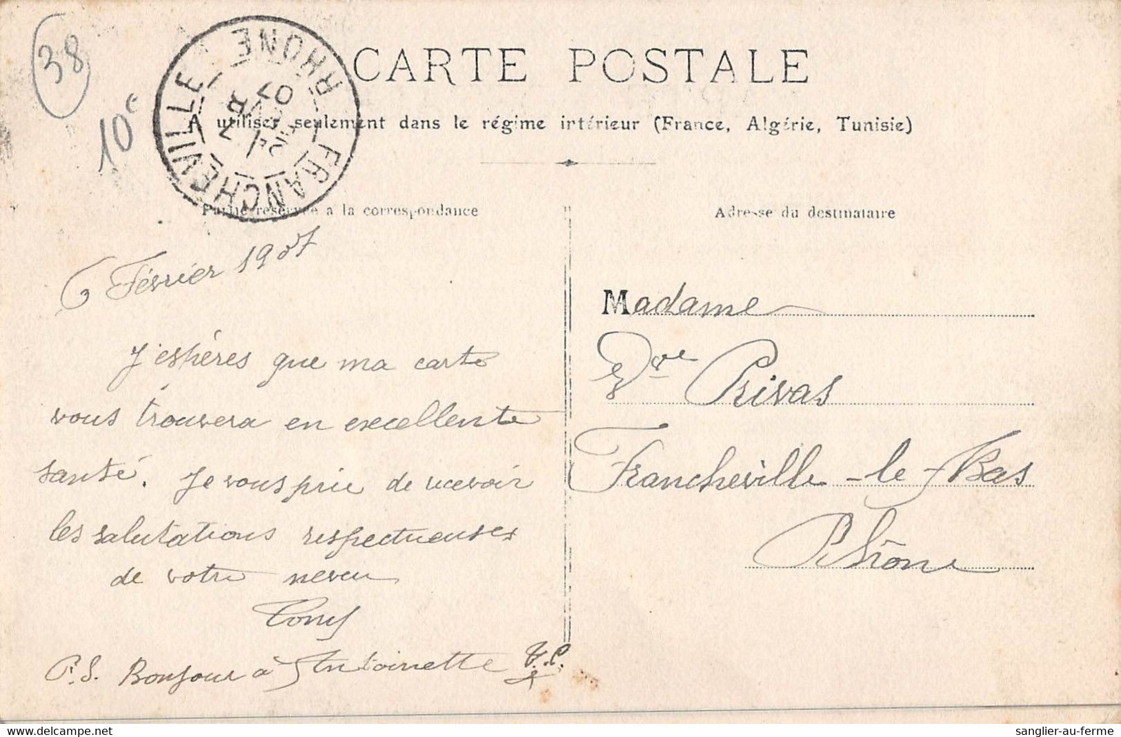 CPA 38 GRENOBLE CARTE PHOTO DU 4e GENIE 3e SECTION - Other & Unclassified