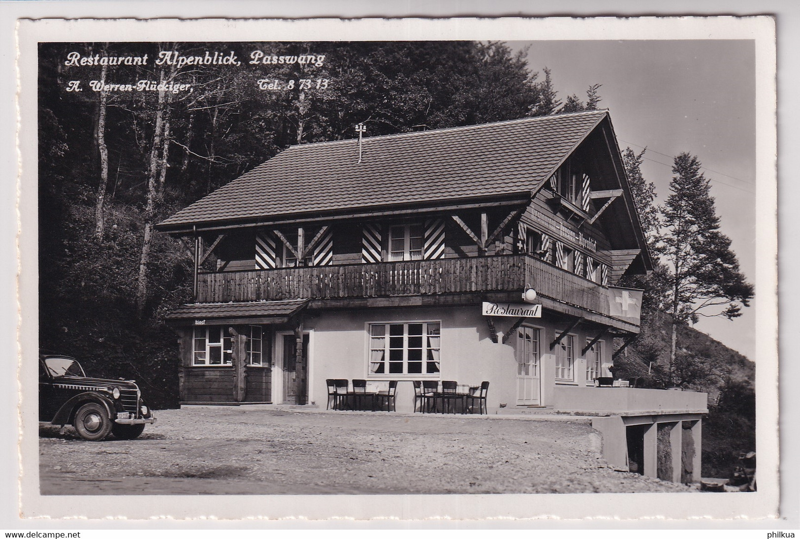 Zofingen Restaurant Alpenblick Passwang - A. Werren-Flüclkiger - Other & Unclassified