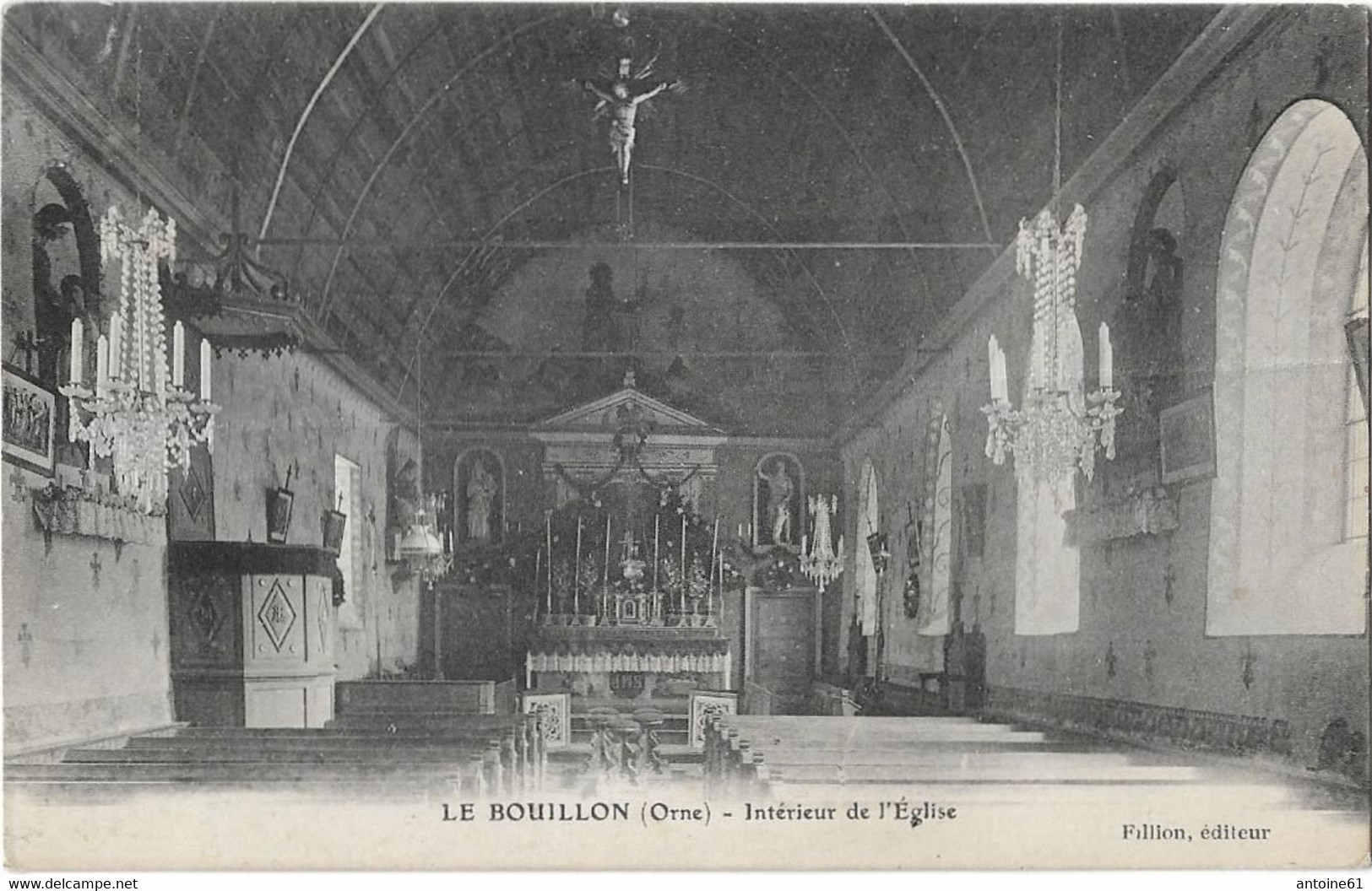 LE BOUILLON - Intérieur De L'Eglise - Other & Unclassified
