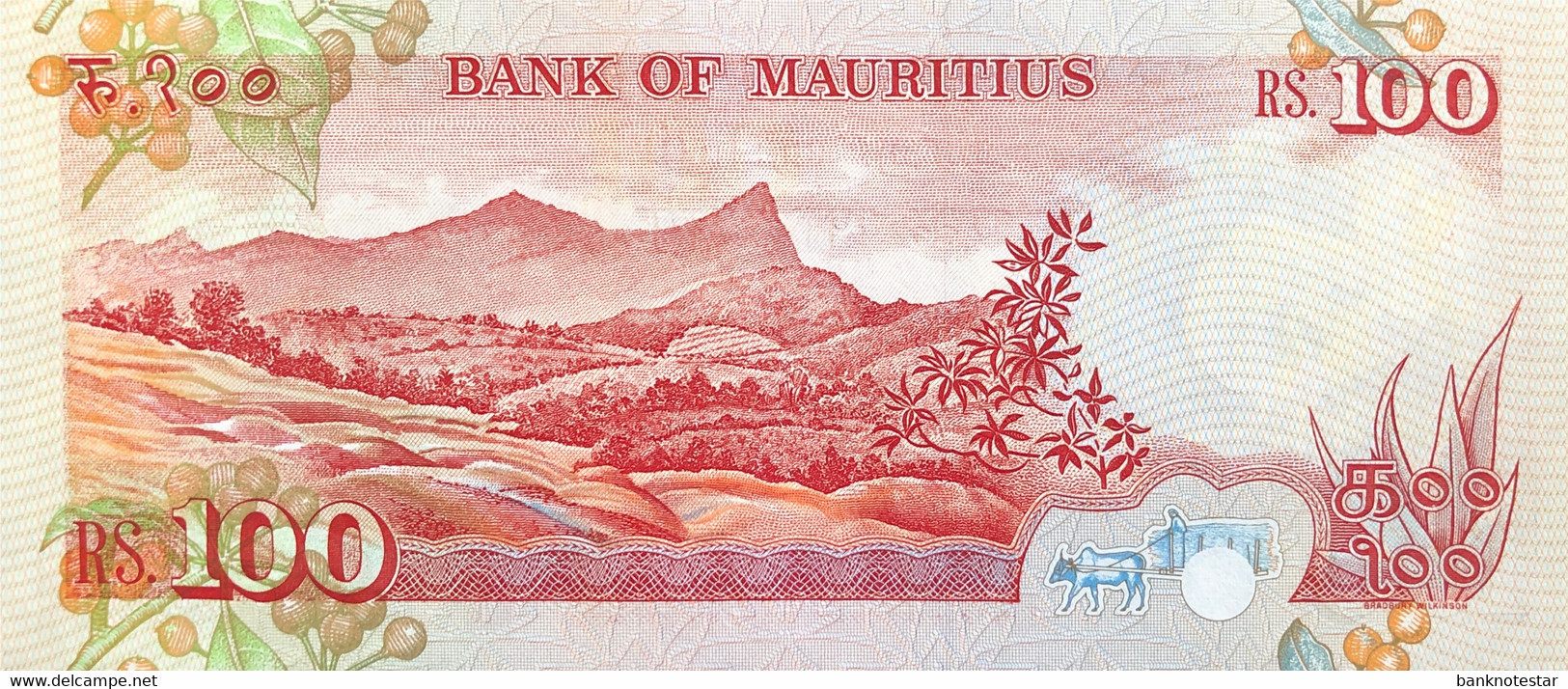 Mauritius 100 Rupees, P-38 (1986) - Extremely Fine - Maurice
