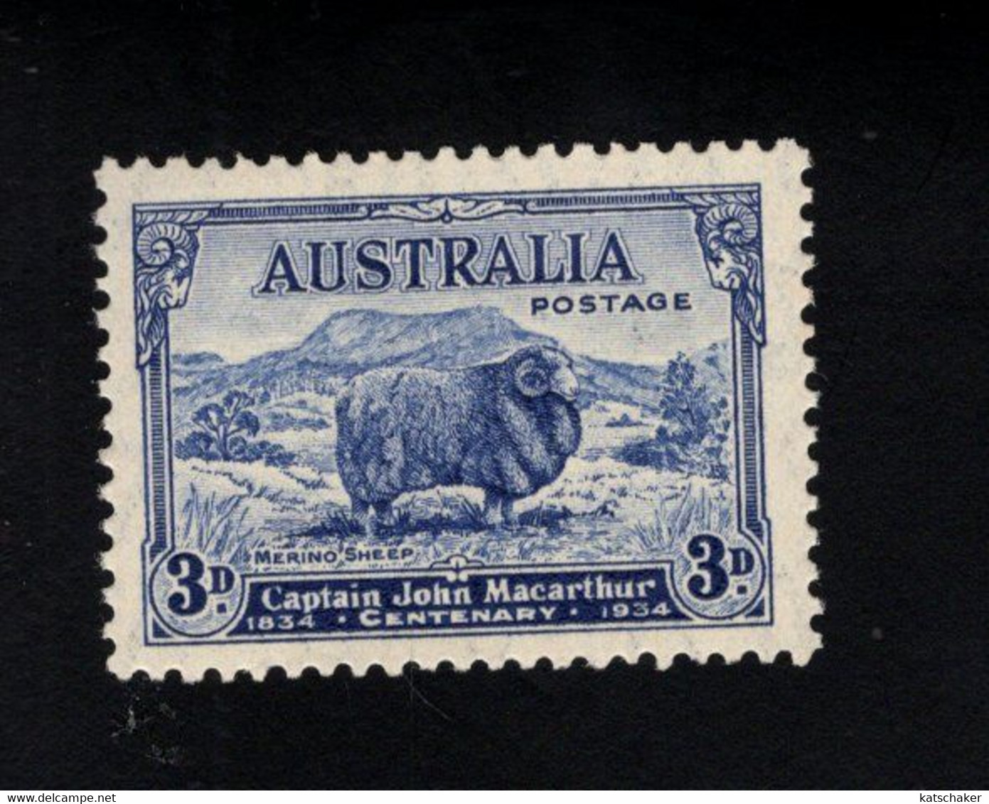 1371687836 1934 SCOTT 148 (XX)  POSTFRIS MINT NEVER HINGED POSTFRISCH EINWANDFREI  -  MERINO SHEEP - Neufs