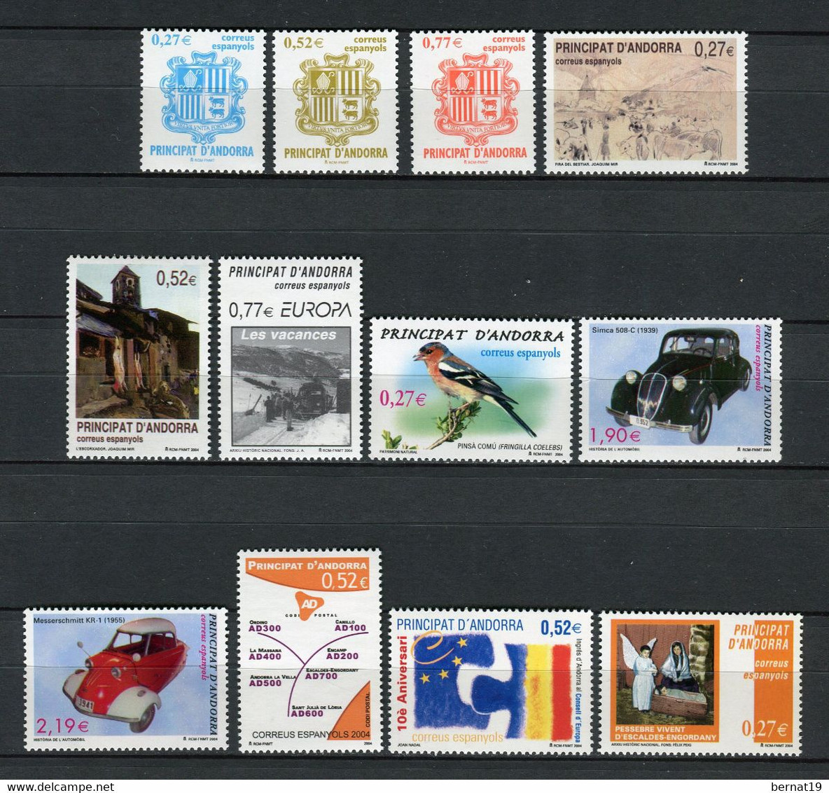 Andorra 2004 Completo ** MNH. - Unused Stamps