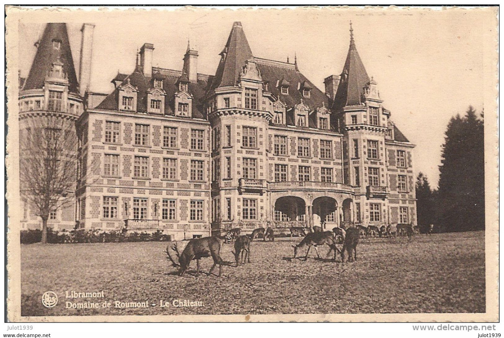 LIBIN ..-- ROUMONT . Château Du Baron COPPE . - Libin