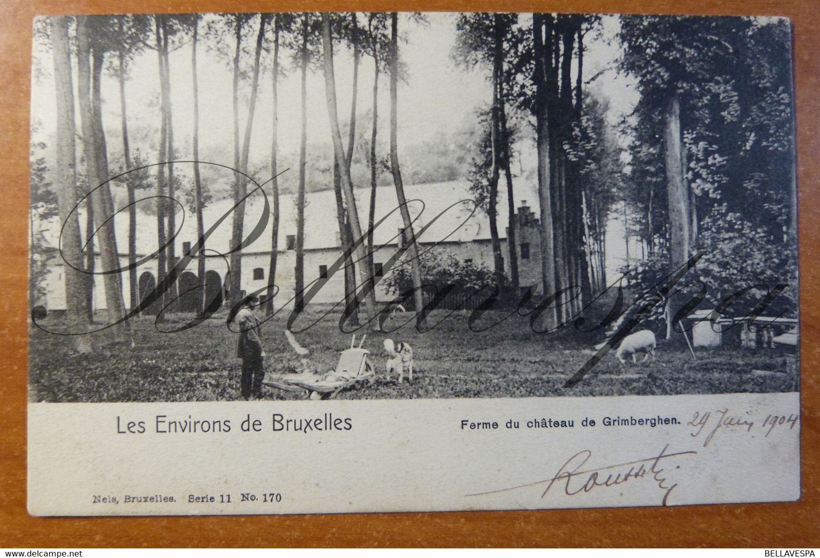 Grimbergen Ferme Du Chateau Kasteelhoeve. Farm; Nels Serie 11, N°170 - Grimbergen