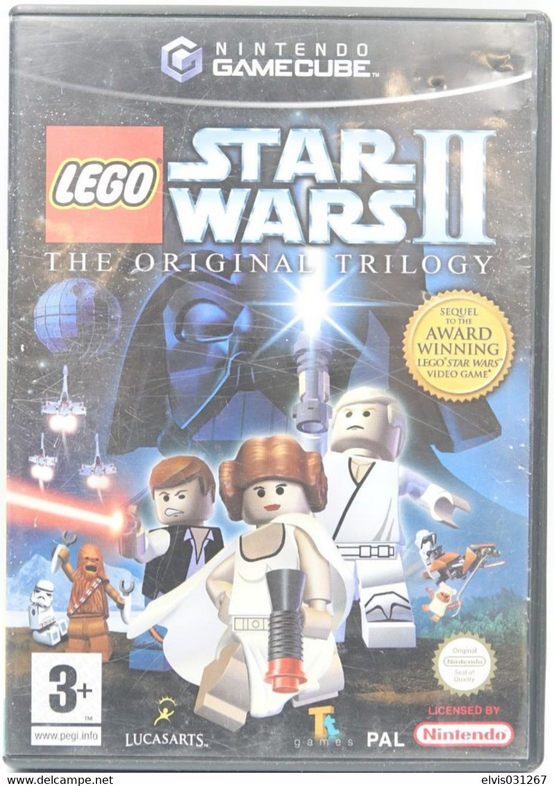 NINTENDO GAMECUBE : LEGO STAR WARS II 2 THE ORIGINAL TRILOGY - EUROPE EDITION - Game - Nintendo GameCube