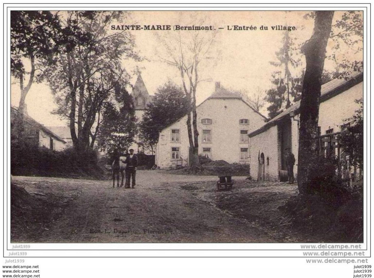 SAINTE - MARIE ..-- BERNIMONT ..-- L' Entrée Du Village . - Libramont-Chevigny