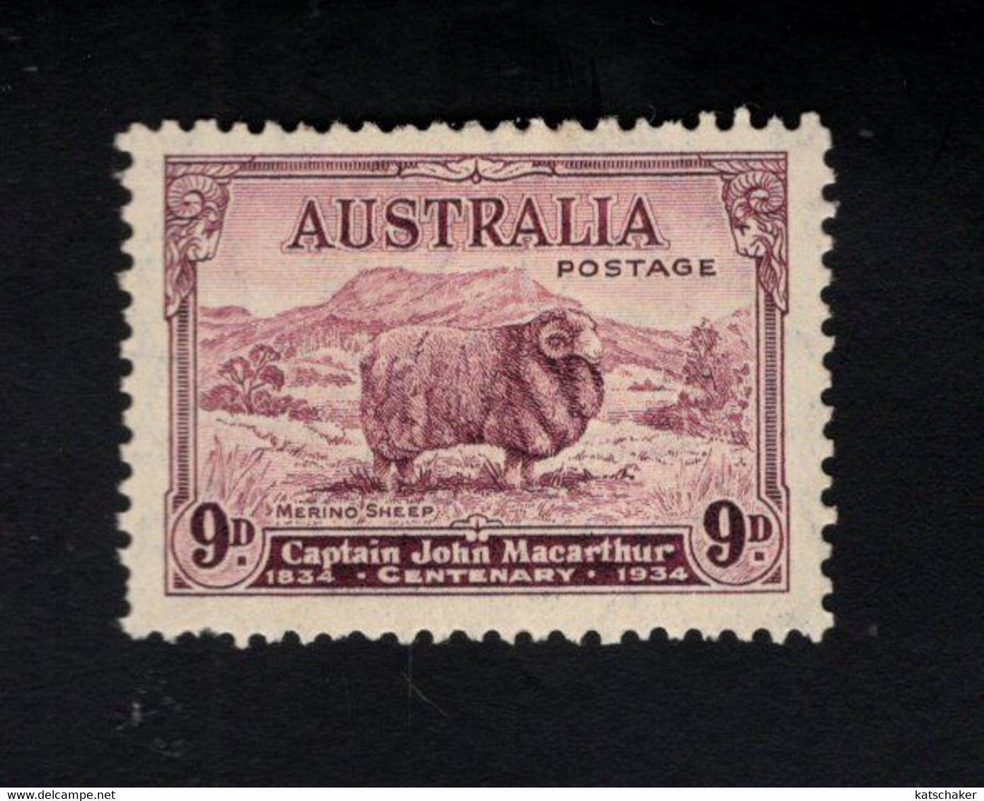 1371731216 SCOTT 149 (X) SCHARNIER HINGED MIT FALZ -  MERINO SHEEP - Mint Stamps