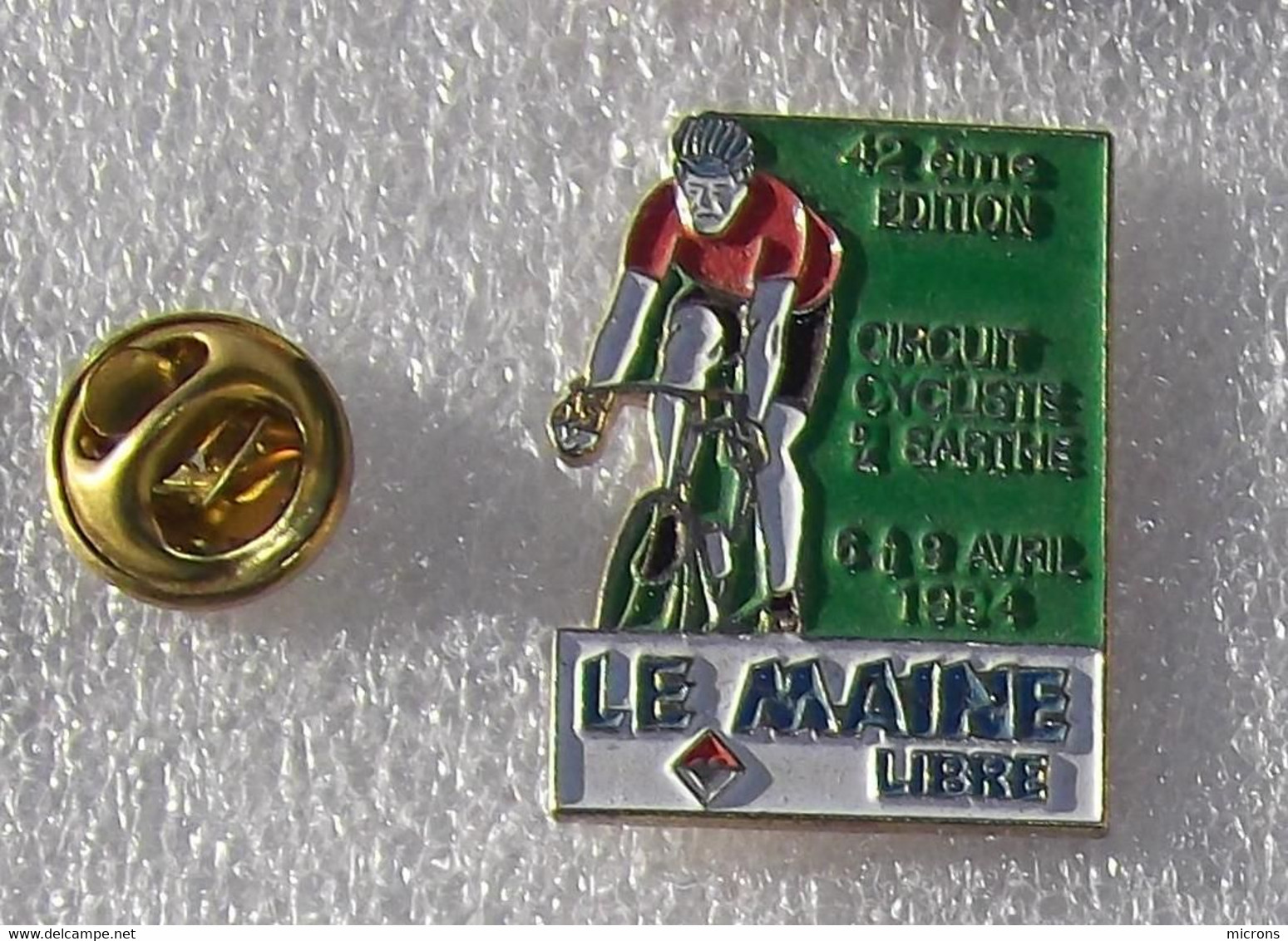 CYCLISME 42 ème EDITION CIRCUIT CYCLISTE DE LA SARTHE 6  AU 9 AVRIL 1994 LE MAINE LIBRE     FFFF    19 - Cyclisme