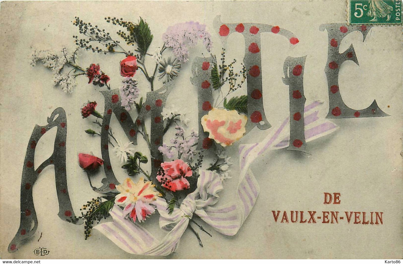 Vaulx En Velin * Amitié De La Commune * Souvenir - Vaux-en-Velin