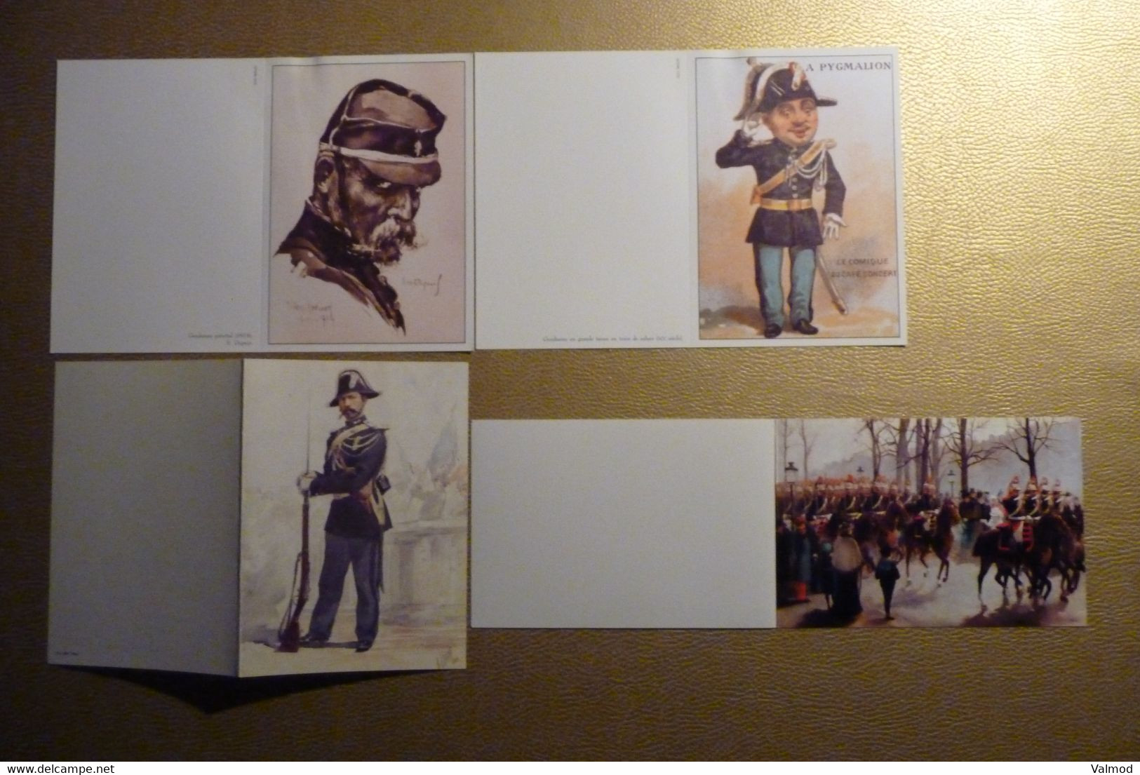 Lot De 8 Cartes Postales Gd Format (Reproductions D'Images Anciennes) En Lien Avec La Gendarmerie (7) & La Cavalerie (1) - Police & Gendarmerie