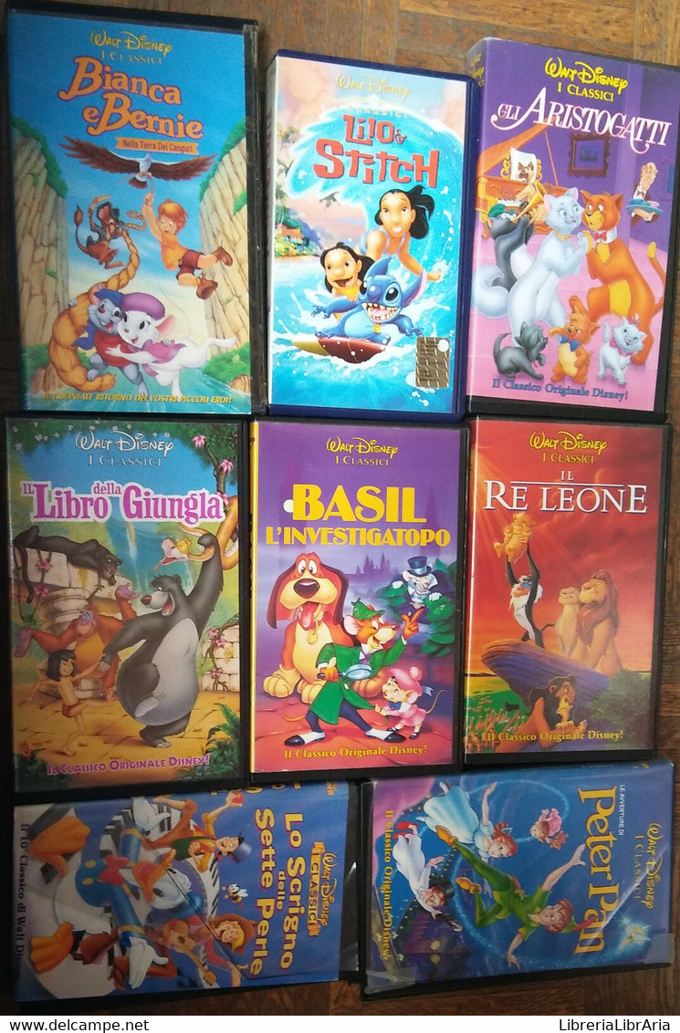 Lotto I Classici Walt Disney - Walt Disney - VHS - R - Collections