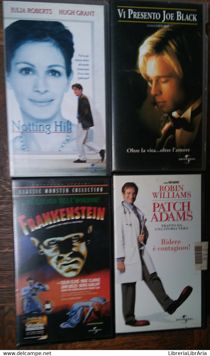 Vi Presento Joe Black - Frankenstein - Pacth Adams - Universal -VHS - R - Verzamelingen