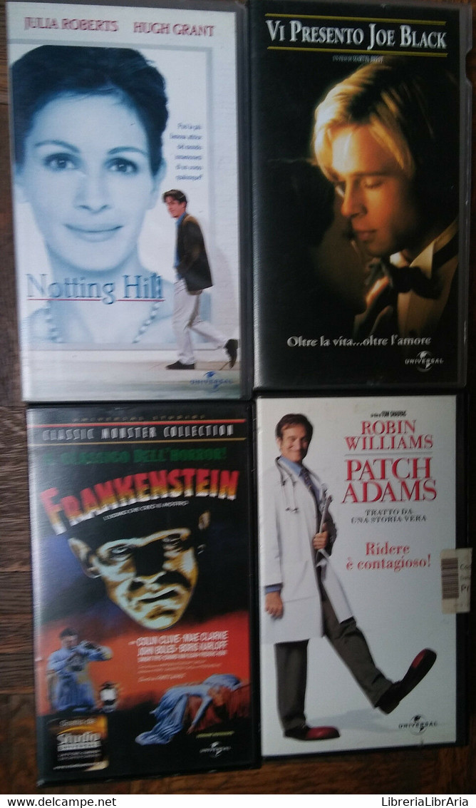 Vi Presento Joe Black - Frankenstein - Pacth Adams - Universal -VHS - R - Sammlungen