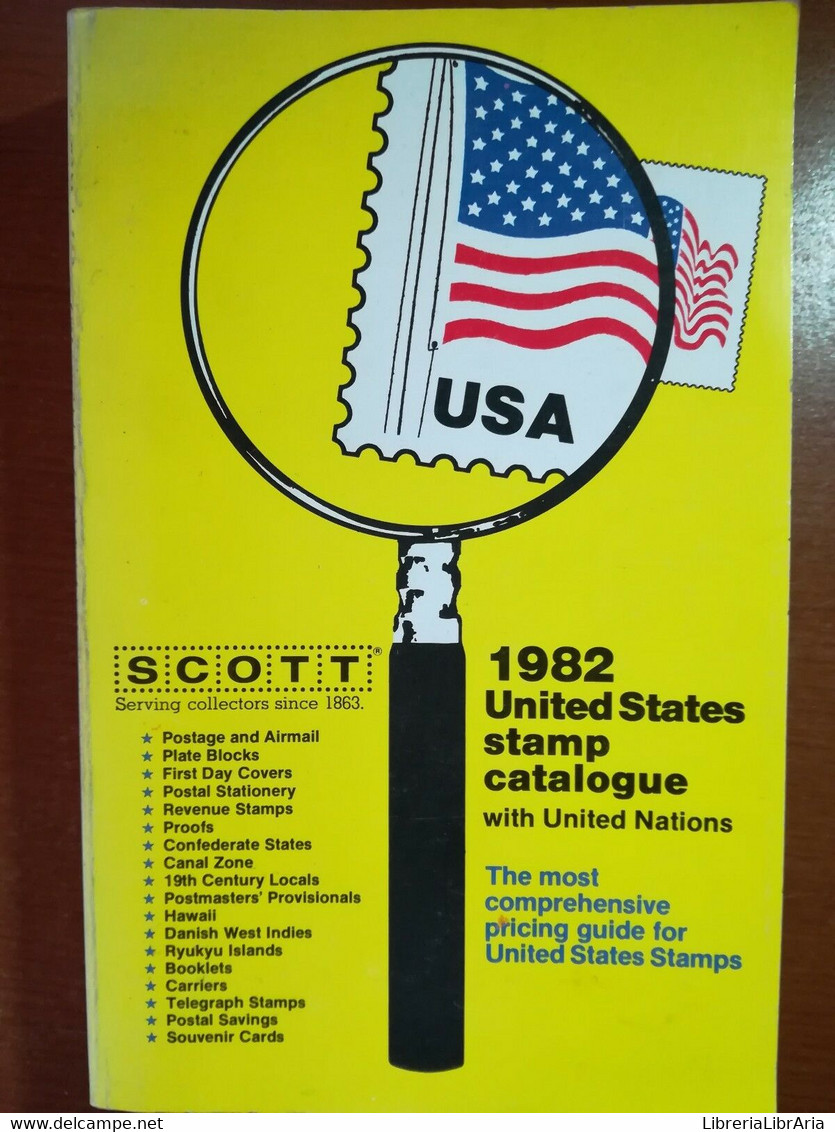 United States Stamp Catalogue - AA.VV. - Scott - 1982 - M - Sammlungen