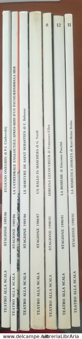 8 Vol. Teatro Alla Scala - AA.VV. - Teatro Alla Scala - 1985 - M - Collections