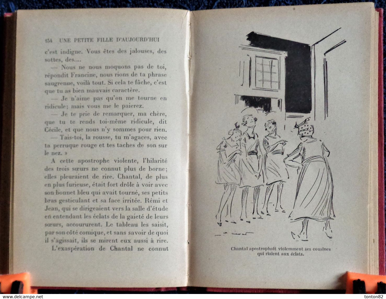 M.M. D'Armagnac - Une petite fille d'aujourd'hui - Bibliothèque Rose Illustrée - ( 1927 ) - Illustrations André Pécoud .