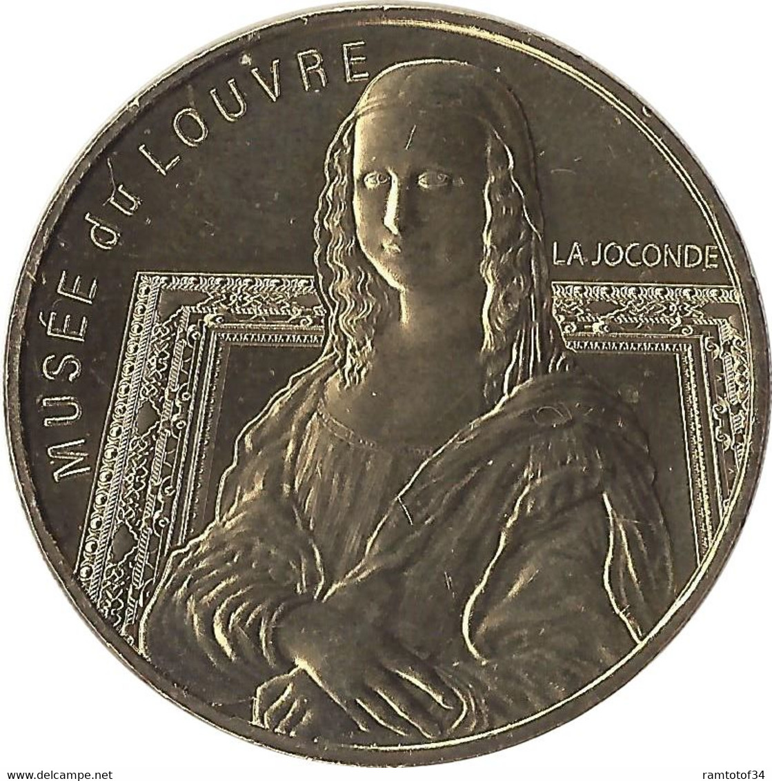 2019 MDP410 - PARIS - Musée Du Louvre 4 (la Joconde) / MONNAIE DE PARIS - 2019