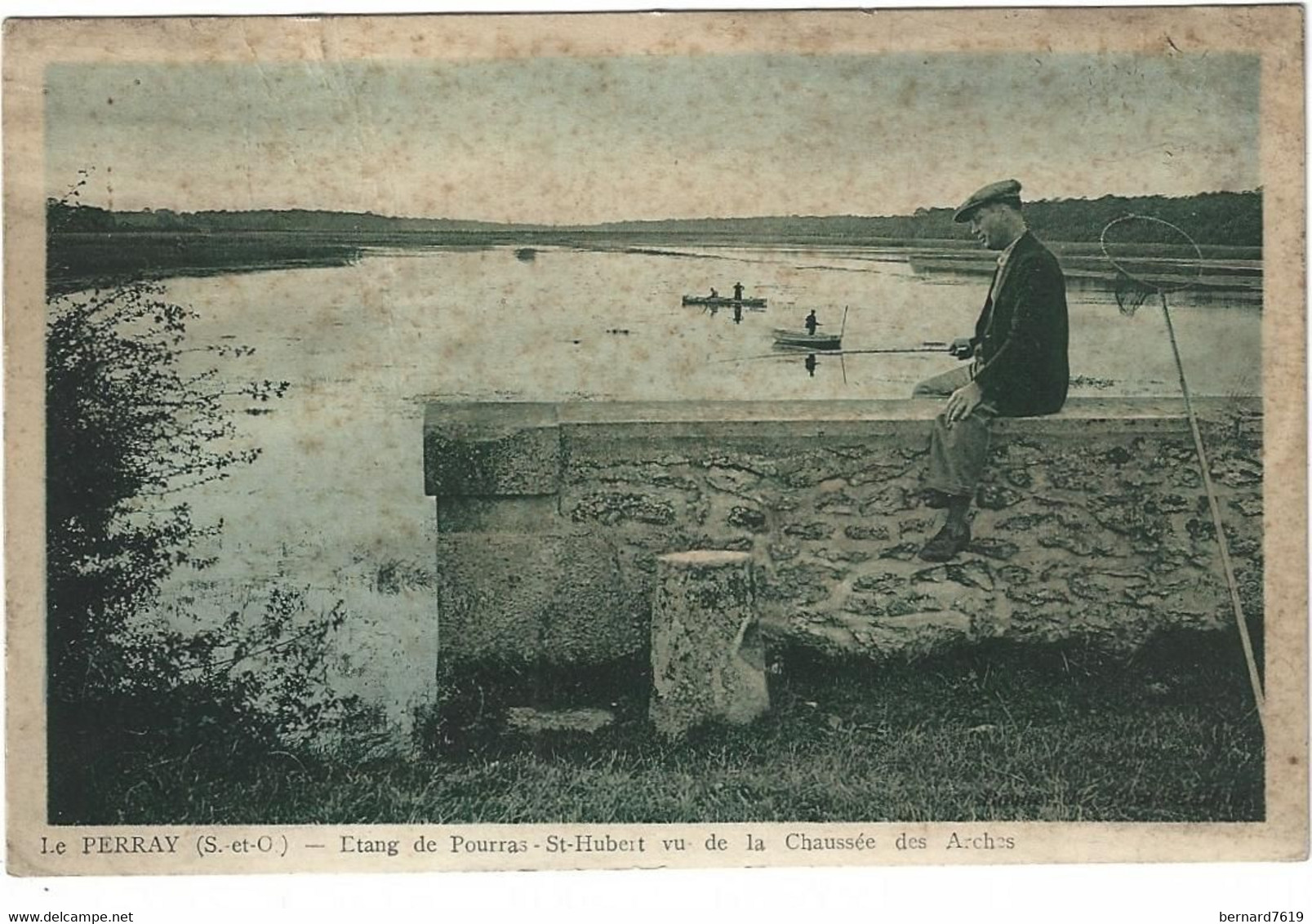 78  Le Perray En Yvelines  -  Etang De   Pourras -  St Hubert  Vu De La Chaussee Des Arches - Le Perray En Yvelines