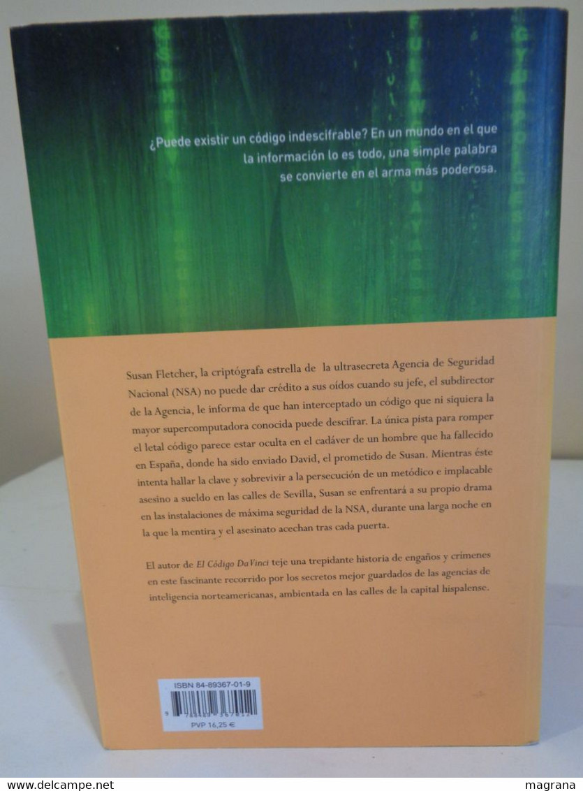 La Fortaleza Digital. Dan Brown. Editorial Umbriel. Traducción De Eduardo G. Murillo. 2006. 441 Pp. - Actie, Avonturen