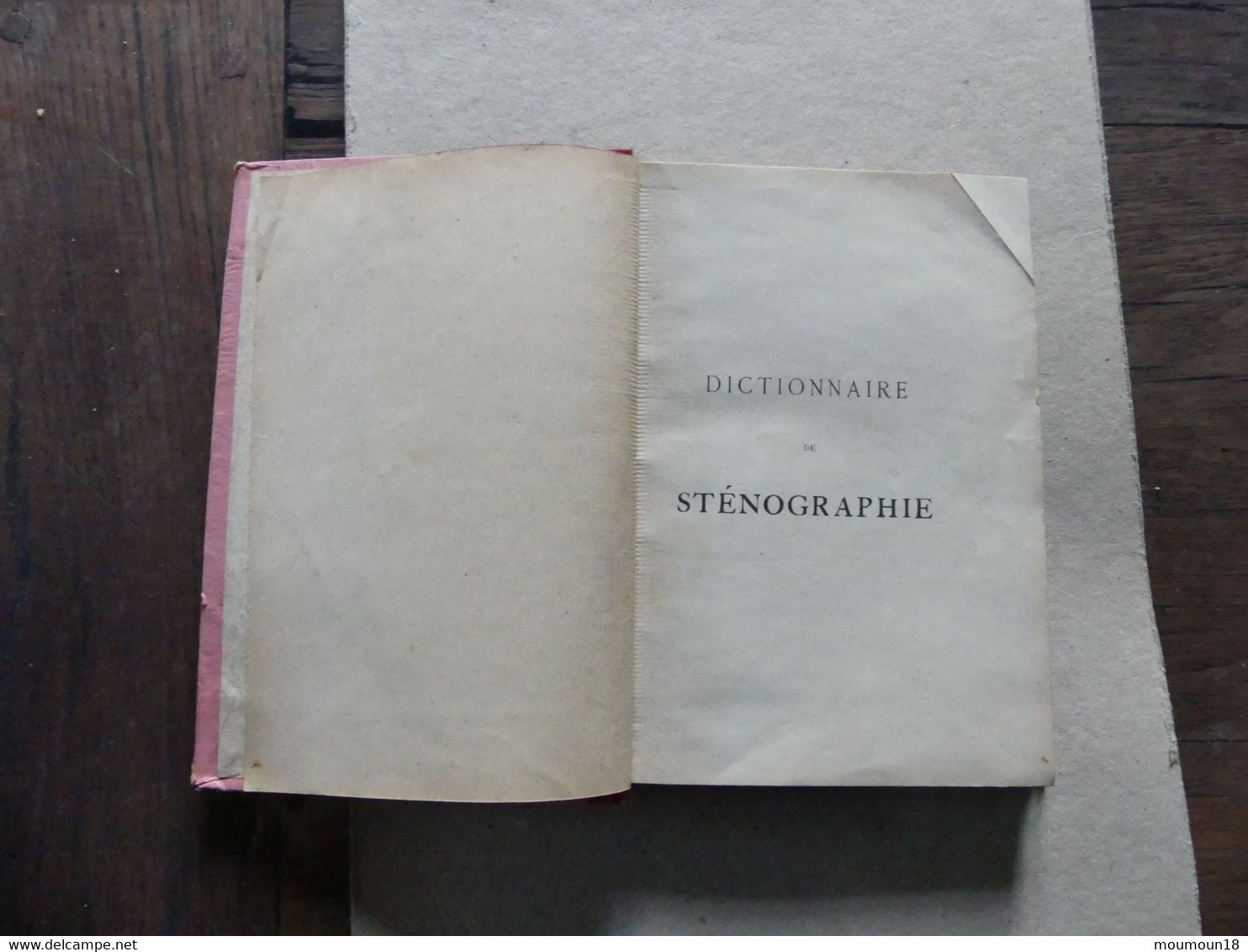 Dictionnaire De Sténographie Fleury Roy Système Prevost-Delaunay Douzième édition - Wörterbücher