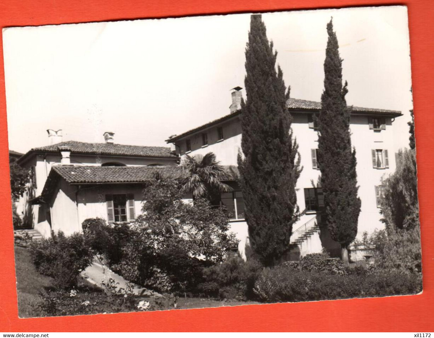 ZQB-08  Bosco Luganese  Lugano Cademario, Villa Margherita Carte-Photo Non Circulé. - Bosco/Gurin