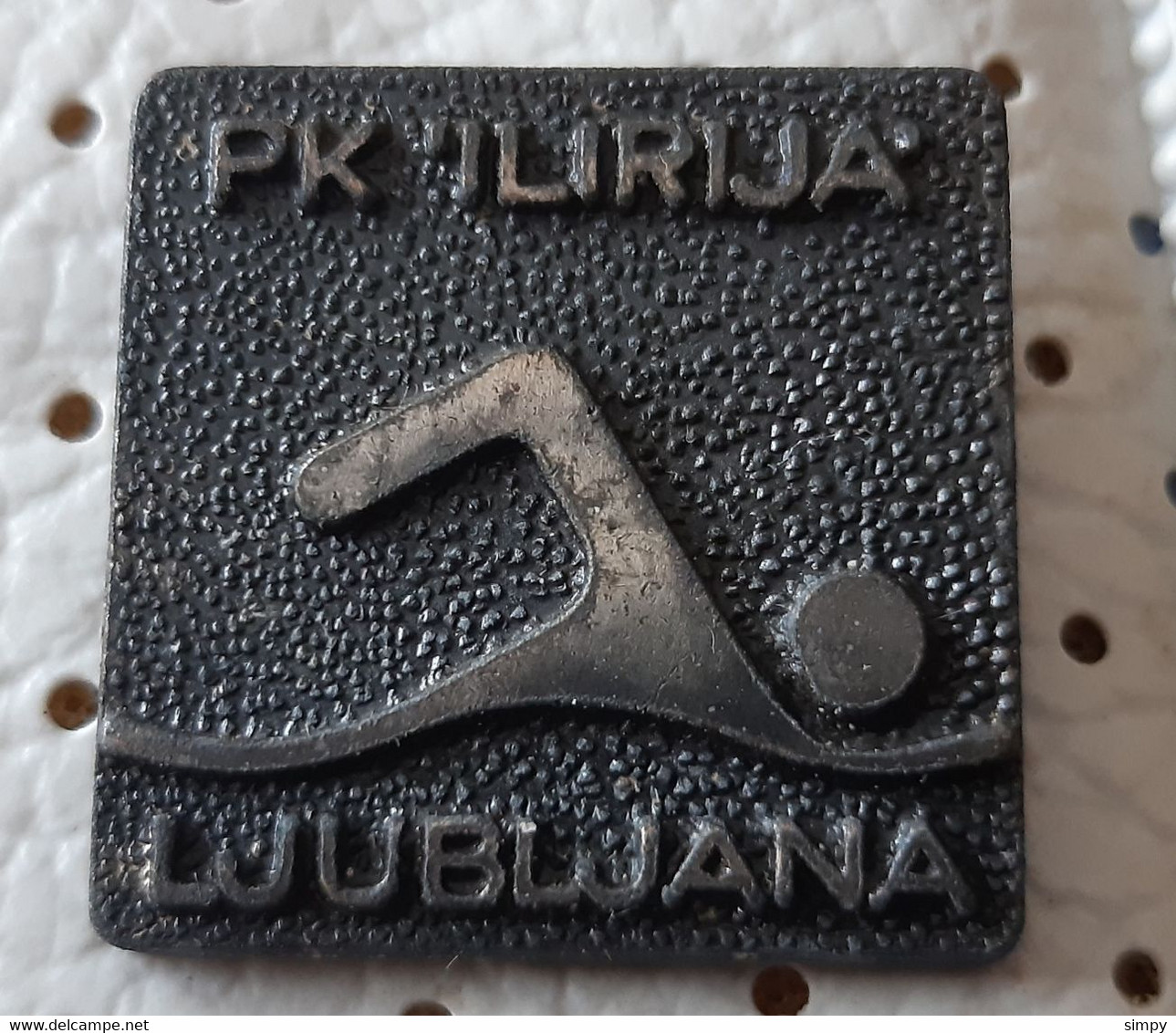 Swimming Club PK Ilirija Ljubljana Slovenia Ex Yugoslavia Pin - Natation