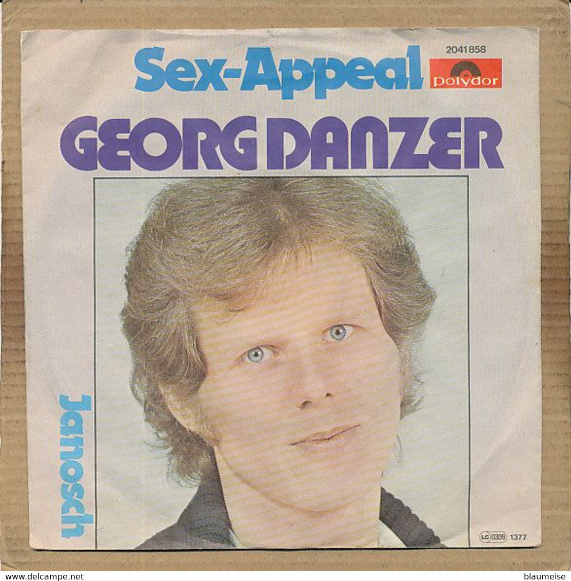 7" Single, Georg Danzer - Sex Appeal - Autres - Musique Allemande