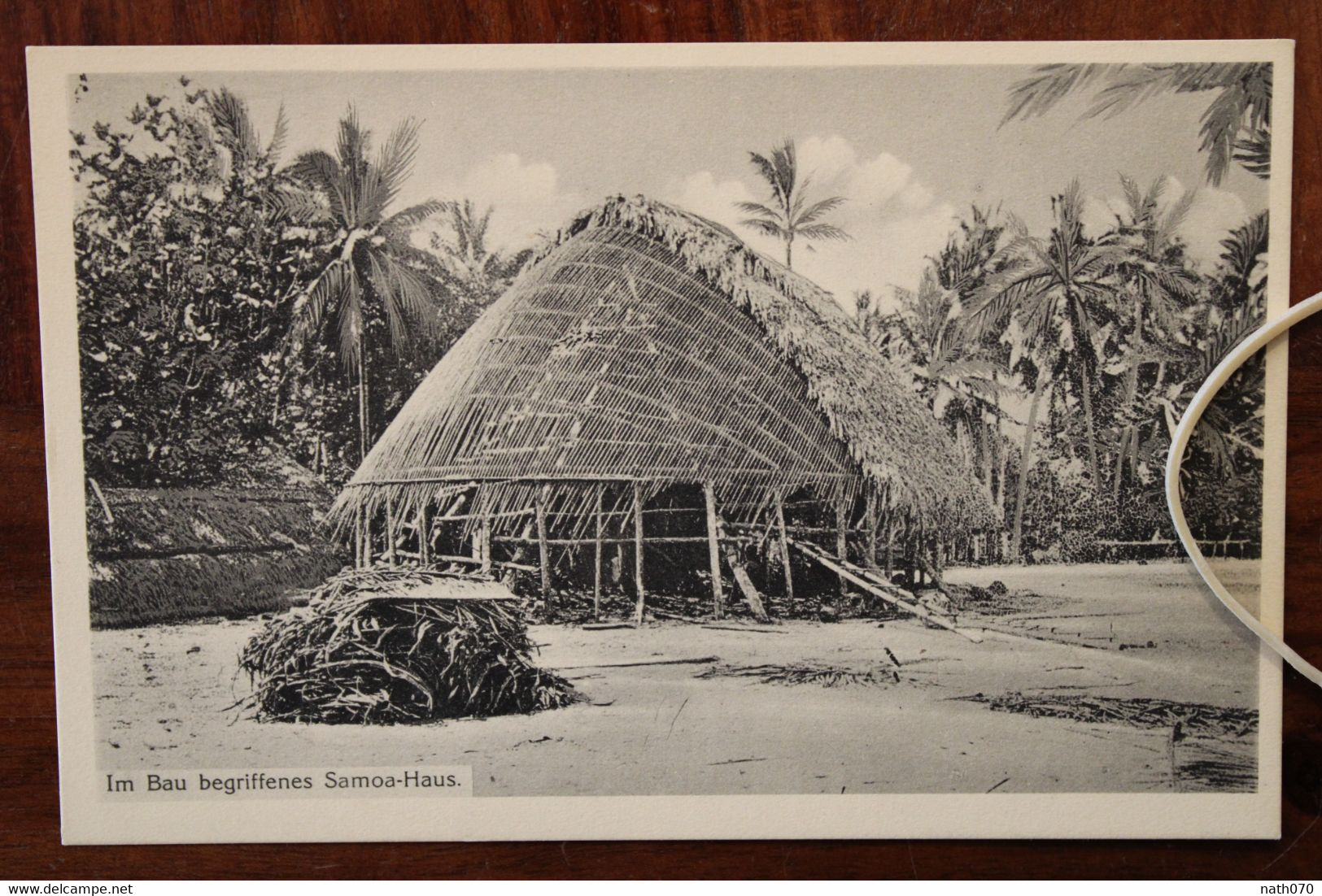 Ak 1900's Kolonialgesellschaft Samoa Haus CPA DR Allemagne Deutsches Reich Polynesie Colonie Kolonien - Ehemalige Dt. Kolonien