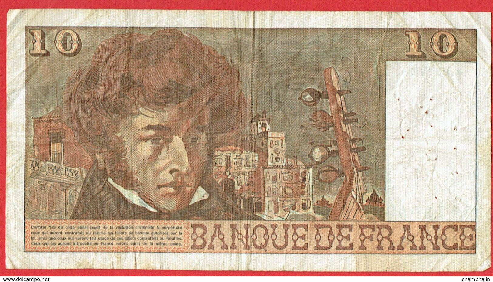 France - Billet De 10 Francs Type Berlioz - 5 Août 1976 A - 10 F 1972-1978 ''Berlioz''