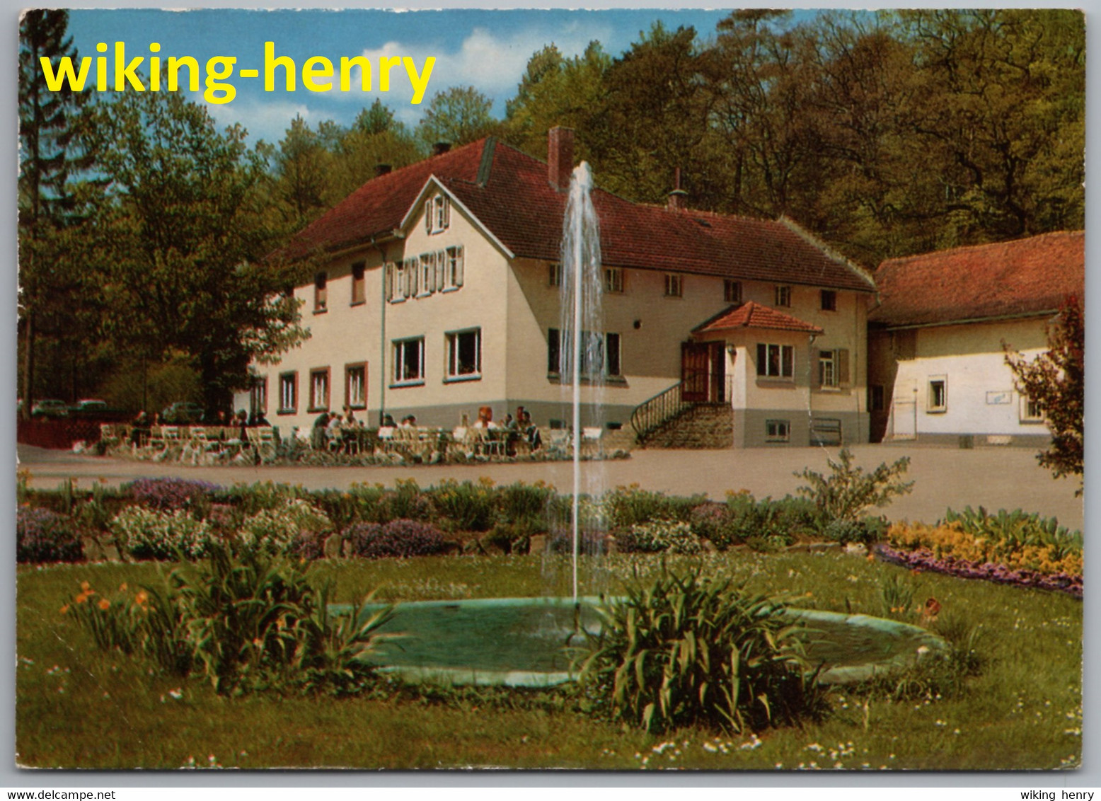 Oberursel Oberstedten - S/w Restaurant Café Hardert's Mühle 1   Bei Bad Homburg Im Taunus - Oberursel