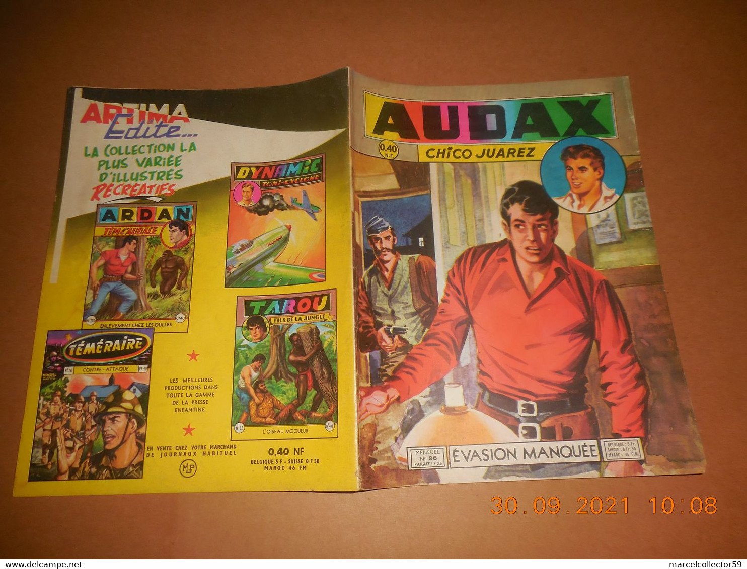 Audax N°96 Année 1960 Be - Piccoli Formati